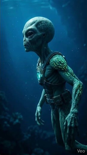 What Happens if an Alien Lives in the Ocean? 👽🌊|#alien #ai #alienlife #alienevolution #animation
