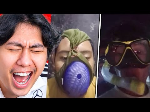 lagi bencana alam gini masker sih masker mas.. 😹 - REACT MEME KOCAK