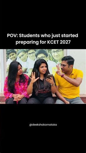 Preparing for KCET 2027? 🚀 Join Pariksha Veera Batch Now! | Jasmine Mam & Soumik Sir #shorts