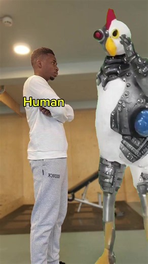 Human vs. Cyborg Hen... | human vs robot fight