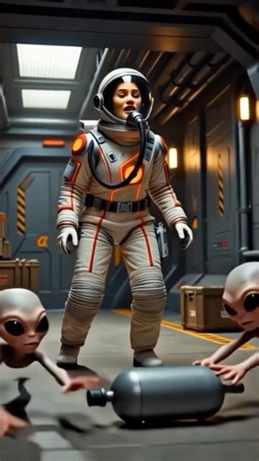 She set a trap for the oxygen thief on Mars. Caught four alien farmers 🌱👾 3 Sisters Day 21 #shorts