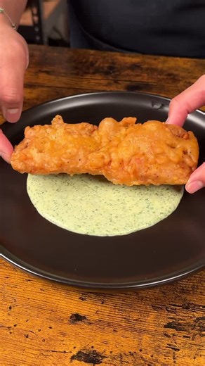 Crispiest Fried Fish Recipe by: @fallowrestaurant Why This Works Gluten-free flour blends are made from starches like potato starch, rice flour, and tapioca starch. When hydrated and fried, these starches create an ultra-light, shatteringly crisp coating that stays crunchy longer than traditional flour batters. Ingredients * Cod or your preferred white fish, cut into portions * Oil, for frying Crispy Batter (halve if needed) * 500 g gluten-free flour blend * 1,000 g ice-cold water * 1 Tbsp garli