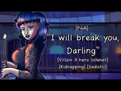 [F4A] Kidnapped By A Sadistic Villain [Audio RP]