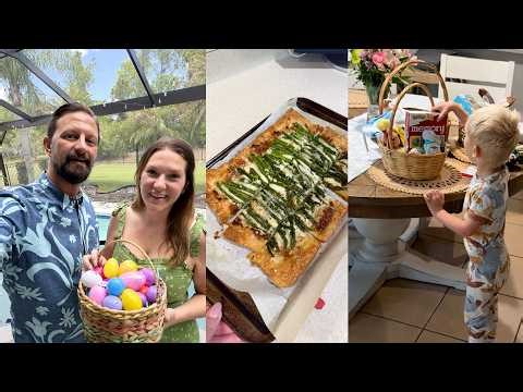 Our Cozy Little Easter Celebration At Home, Everything We Cooked & Ate + More Home Vlog Fun!