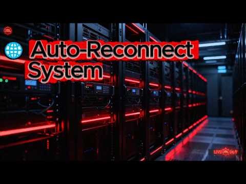 How RelaxStream Saves Your 24/7 Live Stream from Network Drops (Auto-Reconnect Test)