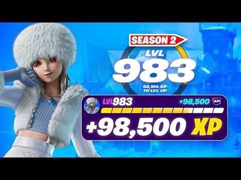 *NEW* BEST NO TIMER Fortnite XP MAP How To LEVEL UP FAST in Fortnite Chapter 7 SEASON 2! (BROKEN XP)