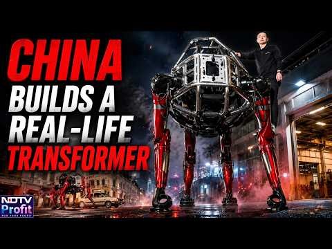 Real-Life Transformers? China Unveils The World’s First Manned Giant Robot