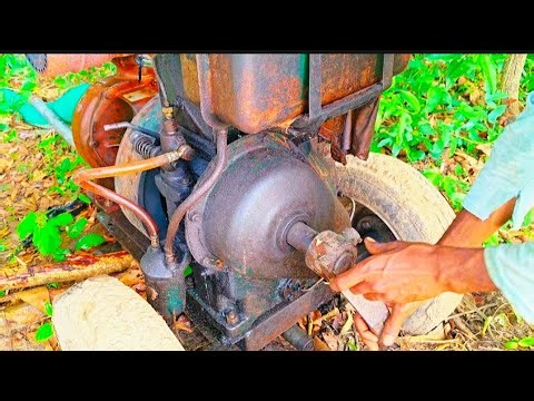 This is how they Start |how to start diesel waterpumpdiesta | Iran oil digital engine