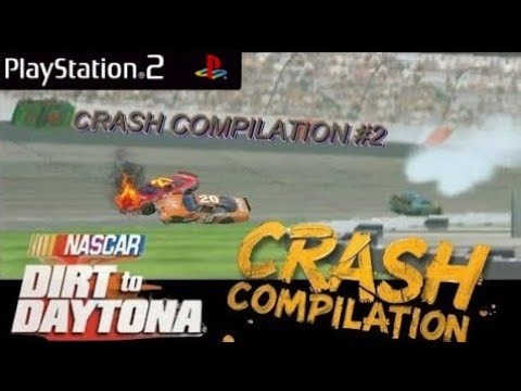 Dirt to Daytona Crash Compilation 2 #crash #nascar #dirttodaytona