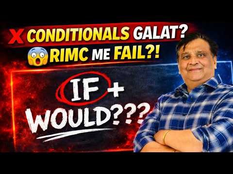 Conditionals in One Shot 🔥 | Zero to Hero Grammar Trick 💥 #EnglishGrammar #RMS2026 #SainikSchool