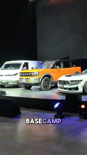 The 2026 Ford Bronco Basecamp, Transit City and Mustang with T8 pack confirmed!