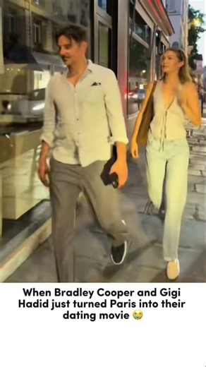 When Bradley Cooper and Gigi Hadid just turned Paris into their dating movie 😭 #gigihadid #shorts
