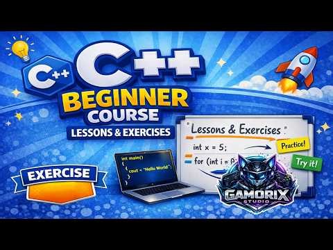 C++ Tutorial Exercise #2.3: Blocks | C++ Beginner Course
