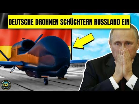 Deutschland – Die 10 leistungsstärksten Militärdrohnen der deutschen Streitkräfte!