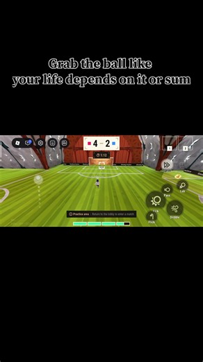 how to do a curve shot in illegal soccer #soccer # Roblox #videogame #curve