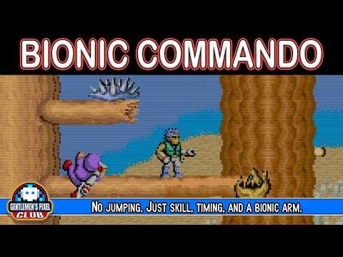Bionic Commando 1987 Capcom Arcade Hit | Retro Grappling Action Gameplay & Commentary on MiSTer FPGA