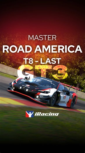 Ahead of the Road America special event, here’s how to master it from T8 in GT3 🇺🇸 Get your setups on GO Setups 👉 link in bio! #iracing #simracing #esports #racing
