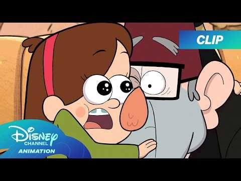 Grunkle Stan's Romance with Lazy Susan! 😍 | Gravity Falls | @disneychannelanimation