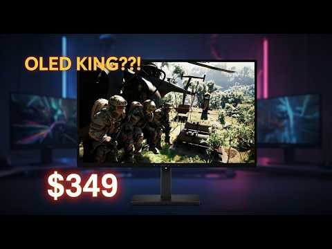 The $349 OLED King: Alienware AW2726DM Review!