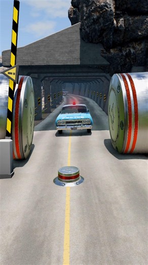 Impossible Trap vs Fast Cars in BeamNG.drive 🚗💨| Part - 13 | #shorts