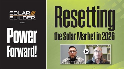 Resetting the Solar Market in 2026 | Power Forward! | Solar Builder Magazine