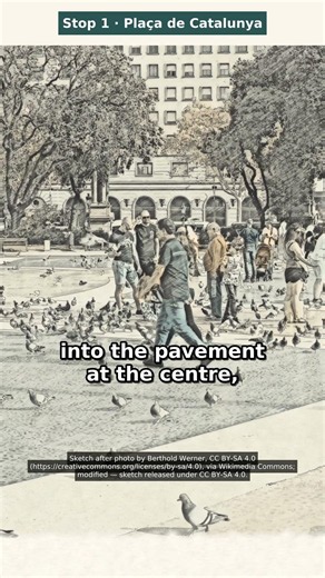 Barcelona Self-Guided Audio Walk: Plaça de Catalunya & La Boqueria
