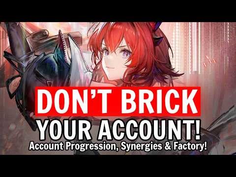 DON'T BRICK Your Account! Arknights: Endfield Account Progression Guide | Teams, Factory and More!