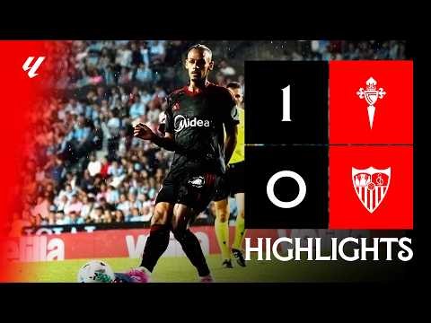 RC Celta-Sevilla FC (1-0) LALIGA | Resumen