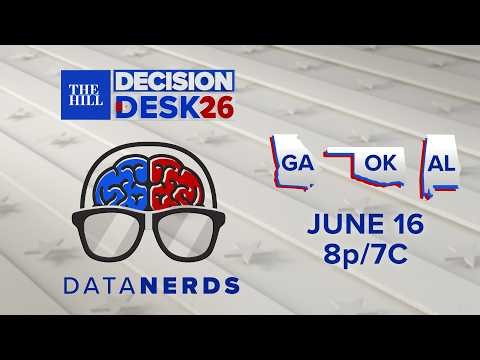 LIVE: DDHQ Data Nerds track and analyze elections in Georgia, Alabama and Oklahoma