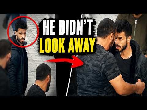 Why Men Look Away When You Catch Them Looking