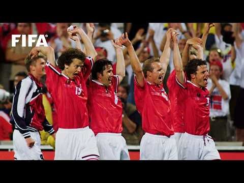10-Minute Lost Classic | Norway Late Show Stuns Brazil (1998)