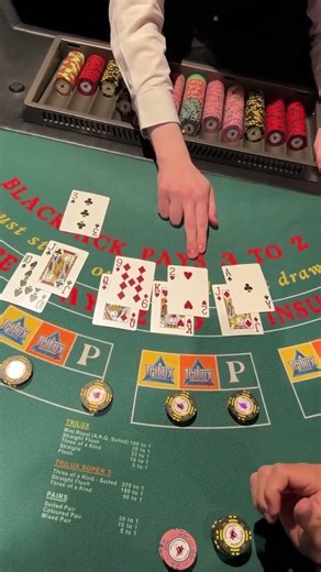 UNLIMITED SPLITS ON BLACKJACK…