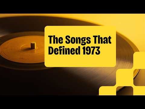 The Songs That Defined 1973 | When Artists Took Control