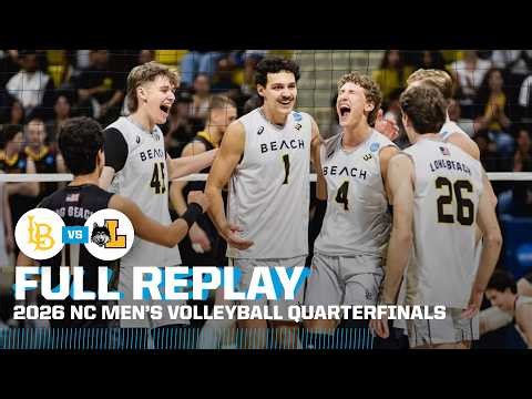 Long Beach State vs. Loyola Chicago: 2026 NCAA men's volleyball quarterfinals | FULL REPLAY