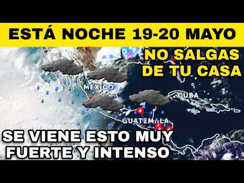 ⭕ ALERTA MAXIMA ⭕ NO SALGAS DE TU CASA SI LLEGA ESTA INTENSA TORMENTA