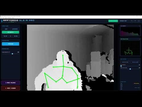 SLS AI PRO V1.8 DEMO, Now supports kinect sensor see description.