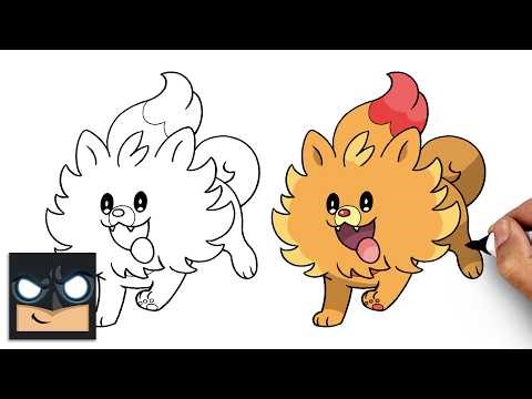 How to Draw Pombon | Pokemon
