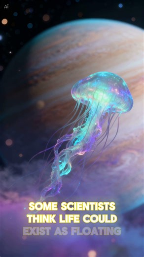 Floating Alien Creatures