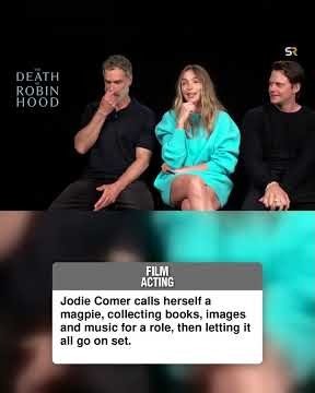 Jodie Comer calls herself a magpie, collecting books, images and music for a role, then letting i...