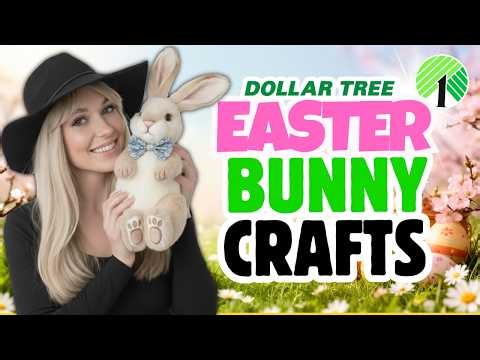 These 5 Viral Dollar Tree Easter Bunny Crafts Will Wow You!