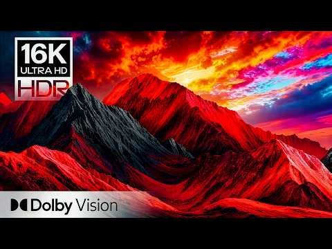 OLED Perfection | The Most Vibrant 16K 240FPS Visual Experience Ever Created (4K/8K Video TV)