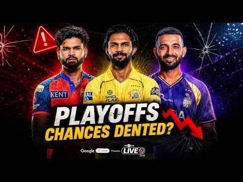 #RR climb into top 4 - Playoffs hopes dented for #CSK, #PBKS & #KKR?