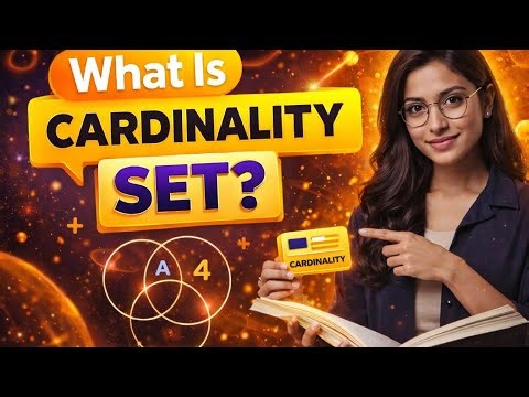 What is Cardinality Set in hindi🤔 || Cardinality Set || #bca #maths #sets #settheory #youtube