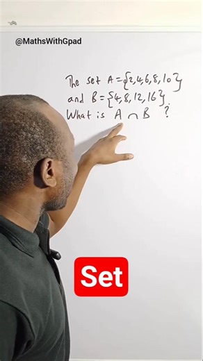 Solving Problem involving Set #set #gpadlearnmaths #stem #maths