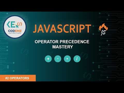 JavaScript Operator Precedence & Unary Operators Explained