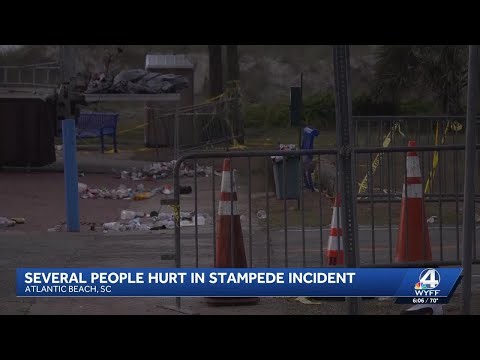 Officials say stampede led to mass casualty incident in Horry County