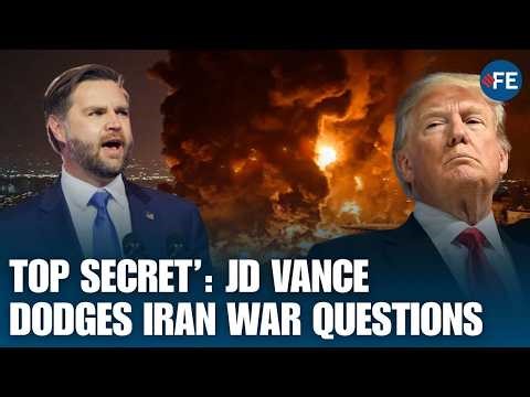 JD Vance Dodges Questions On Classified Iran War Talks With Donald Trump | US News