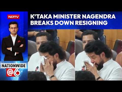In Tears, B Nagendra Quits Karnataka Cabinet, Second Time Over Same Corruption Scandal