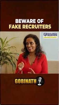 How LinkedIn Protects You from Job Scams | LinkedIn VP | Gobinath #shorts