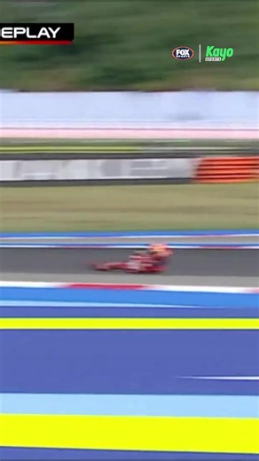 The hand gestures say it all 🫣 #MotoGP #SanMarinoGP #Crash #Motorsport #LucaMarini